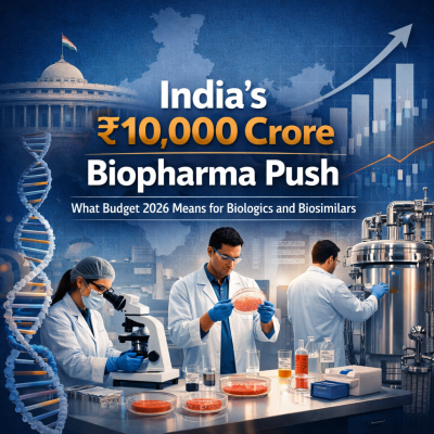 Union Budget 2026: ₹10,000 Crore Biopharma SHAKTI, 3 New NIPERs, and India’s Big Bet on Biologics and Biosimilars