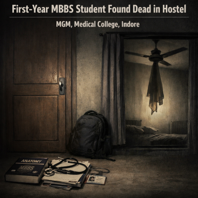 MGM Medical College Indore: First-Year MBBS Student Found Dead in Hostel Room