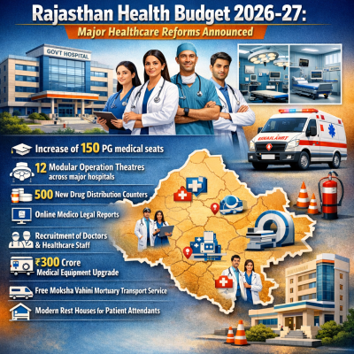 Major Healthcare Announcements in Rajasthan Health Budget 2026-27 That You Should Know