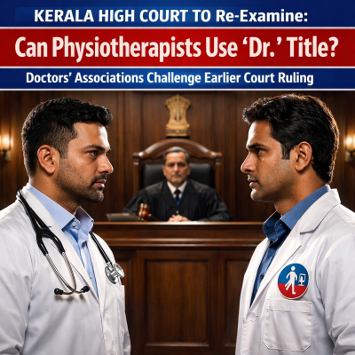 Kerala High Court to Re-Examine: Can Physiotherapists Use “Dr.” Before Their Names?