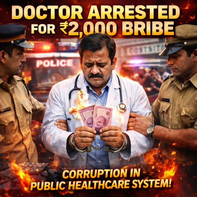 Thane Doctor Arrested for ₹2,000 Bribe: A Stark Reminder of Corruption in India’s Public Healthcare System