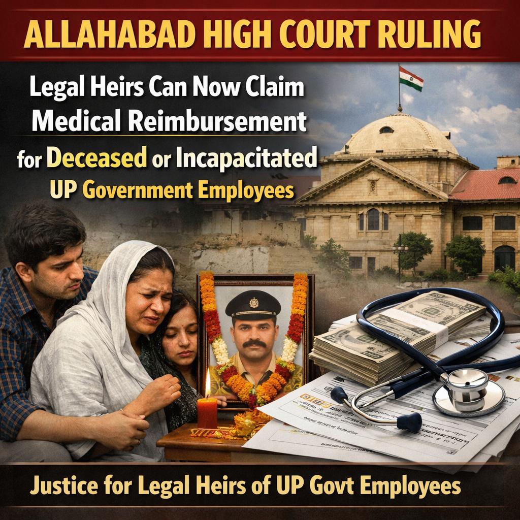 Allahabad High Court Ruling: Legal Heirs Can Now Claim Medical Reimbursement for Deceased or Incapacitated UP Government Employees
