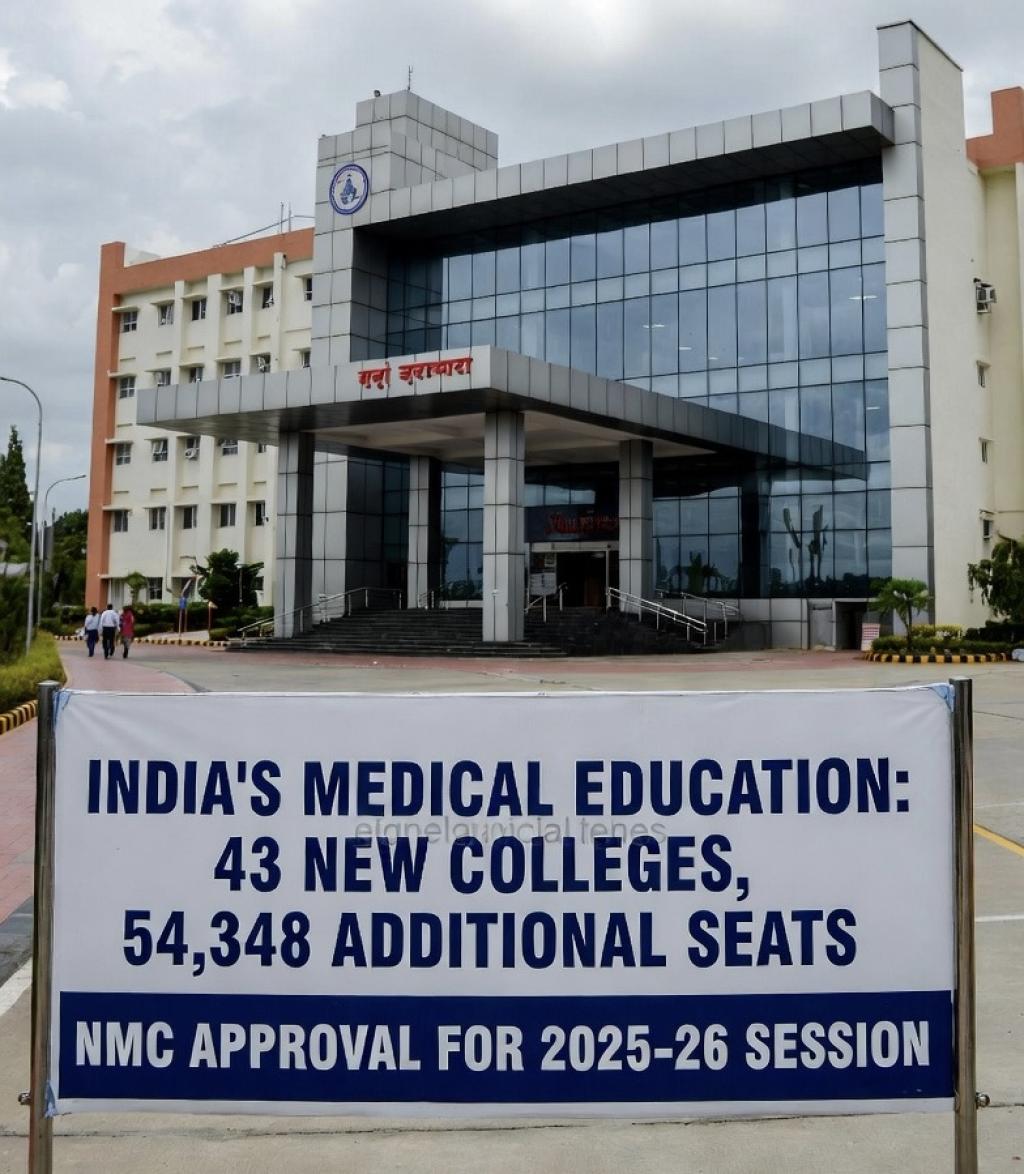 India’s Medical Education Revolution: 43 New Colleges and Thousands of Seats Added for 2025-26