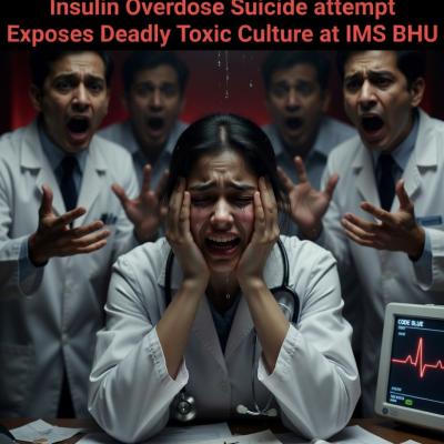 BREAKING: First Year Resident’s Life Threatening Insulin Overdose Suicide Attempt Exposes Deadly Toxic Culture at IMS BHU