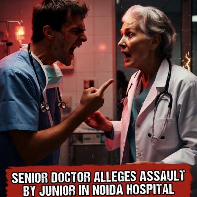 Night Duty Turns Violent: Senior Doctor Alleges Assault by Junior in Noida Hospital