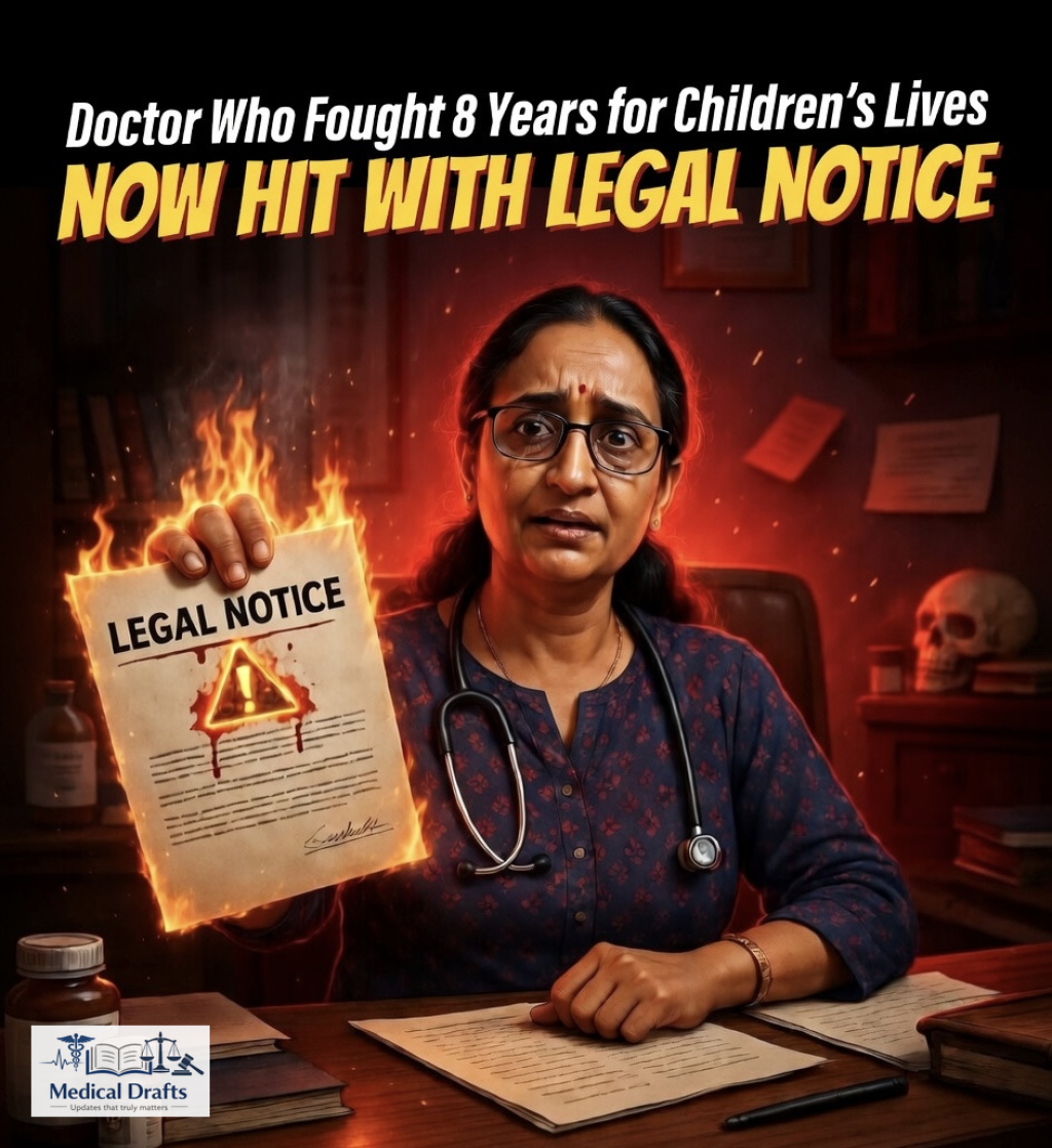 Doctor Who Fought 8 Years for Children’s Lives Now Hit with Legal Notice