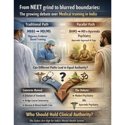 From NEET grind to blurred boundaries: The growing debate over Medical training in India