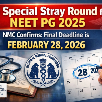 No Special Stray Round for NEET PG 2025: NMC Confirms Final Deadline is February 28, 2026