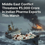 Middle East Conflict Threatens ₹5,000 Crore in Indian Pharma Exports